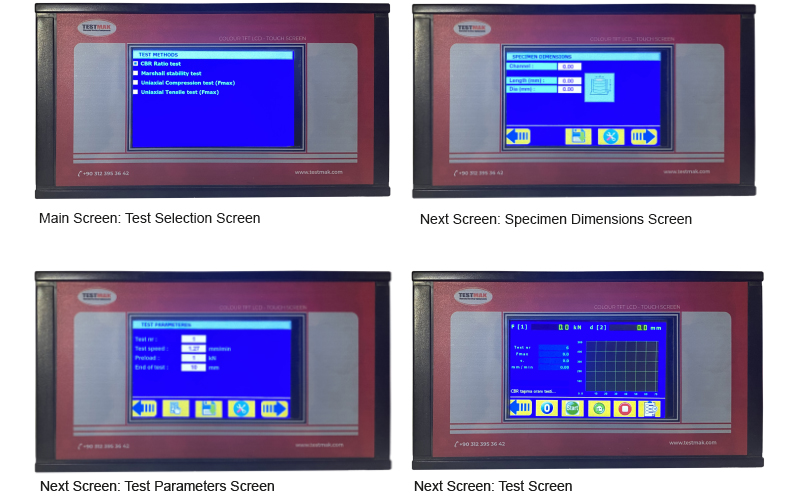 Automatic CBR Test Machine