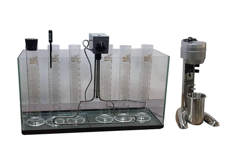 Sédimentométrie pour analyse granulométrique Essais de qualification